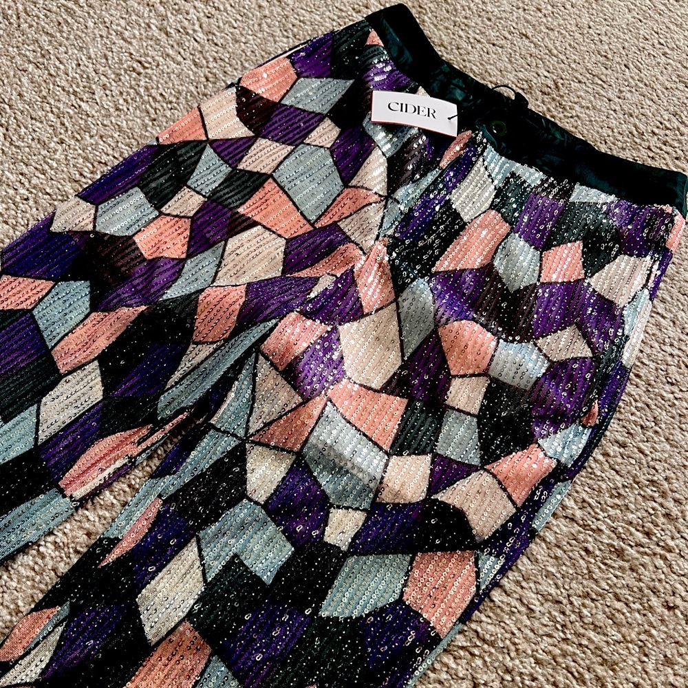 Sequin Pants | Cider | Size Small | New With Tags
